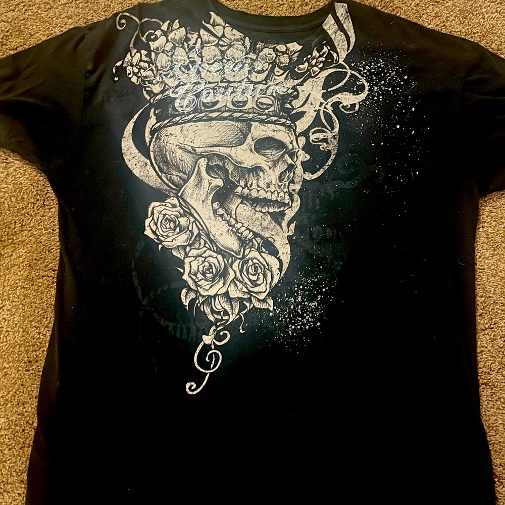 early 2000s extreme couture by affliction shirt.